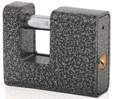 High Security Padlock Half - Sheel Steel Cover Plastic Painted Rectangular Customized Accepted Exceptional