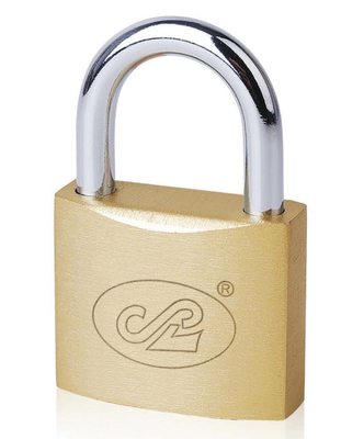 Imitate Brass Arc Type Padlock (Wire Drawing Finsihing) Industrial High Security Padlock