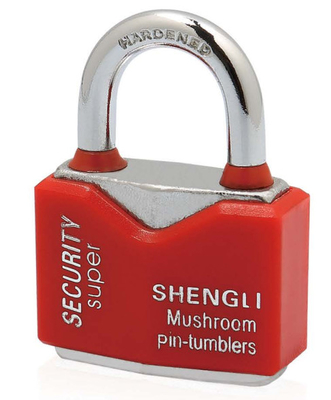 High Security Padlock Plastic Cover Rhombic Type Padlock Finsh Exceptional Durability and Strength