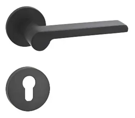 Easy Installation Bedroom Door Lock Handle Modern Style With Surface Mounted