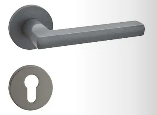 Indoor Door Lock Handle Modern Style Surface Mounted Easy Installation