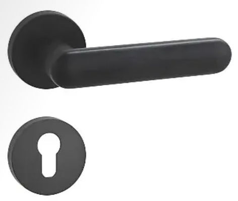 Modern Style Door Lock Handle Easy To Surface Mounted Installation Aluminum Alloy Material